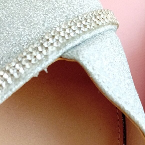 Nina Beckie-YG  Silver Refine Elegant Strappy Women's Shoes Size 10M - Picture 5 of 10